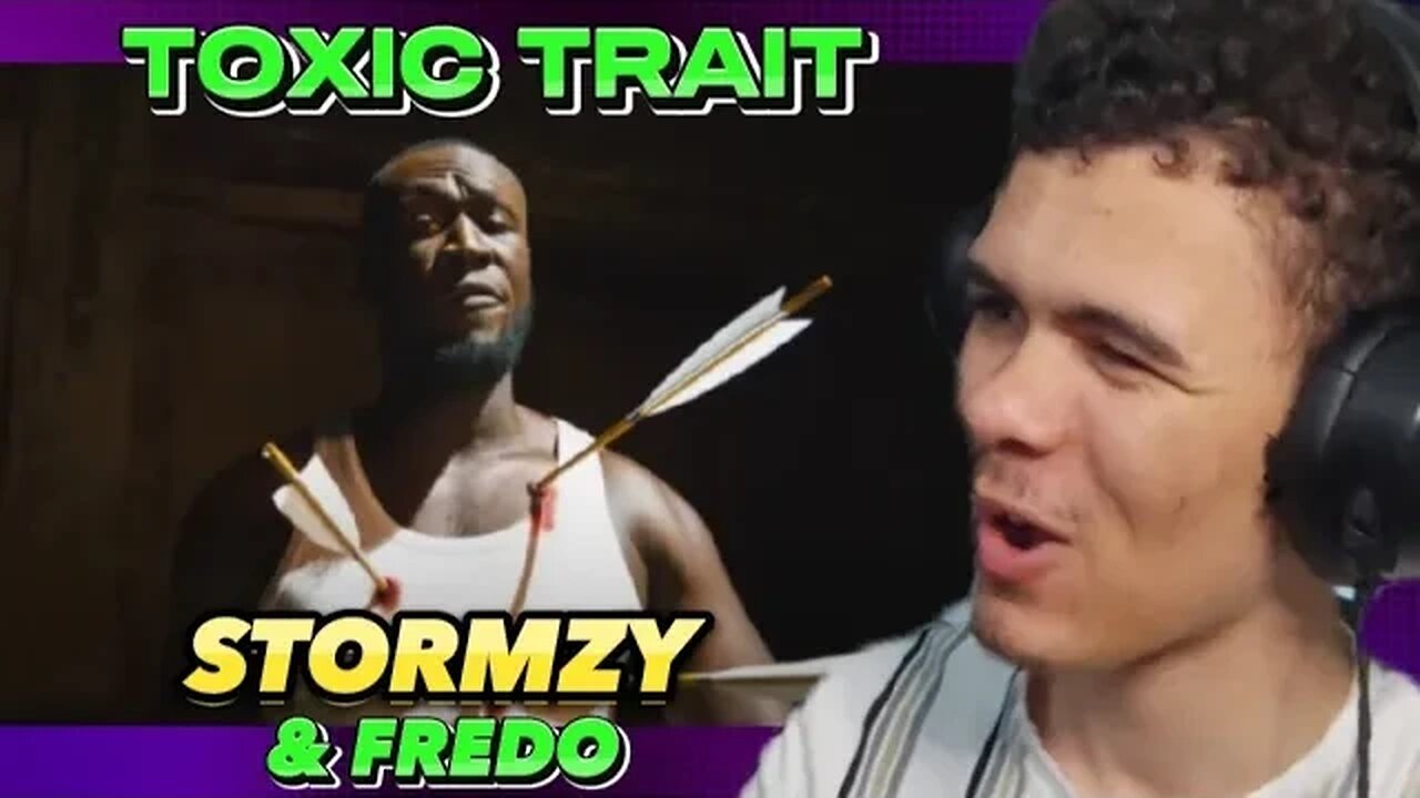 TOE CLIPPERS 🤣 STORMZY - TOXIC TRAIT ft. FREDO (REACTION)