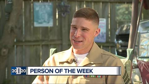 Detroit 2020 Person of the Week: Dearborn Heights' Marine returns home to serve