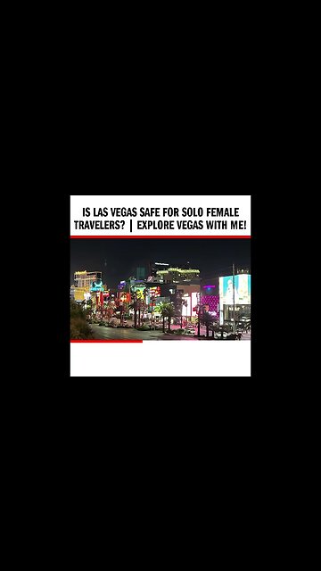 Is Las Vegas Safe for Solo Female Travelers? | Explore Vegas with me!
