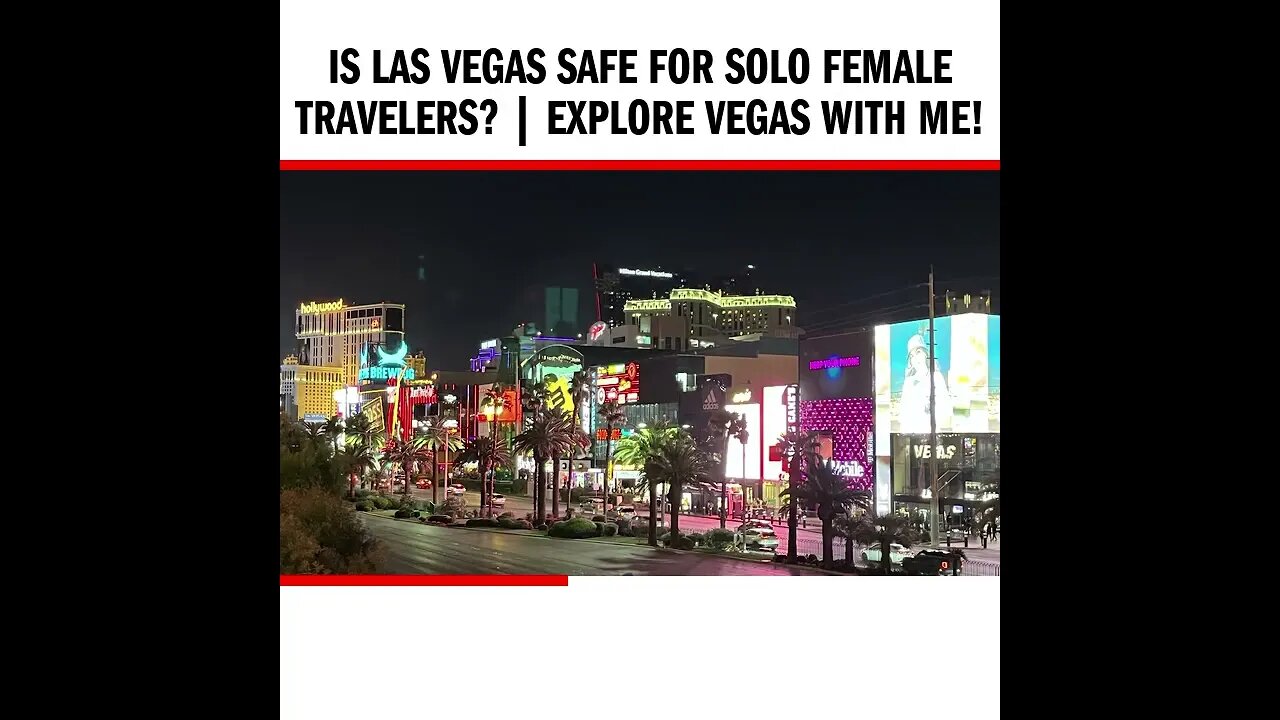 Is Las Vegas Safe for Solo Female Travelers? | Explore Vegas with me!