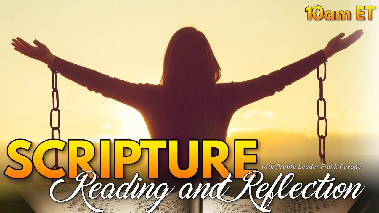 Scripture Reading and Reflection - Jesus Has Equipped Us To Save Lives - August 7, 2023