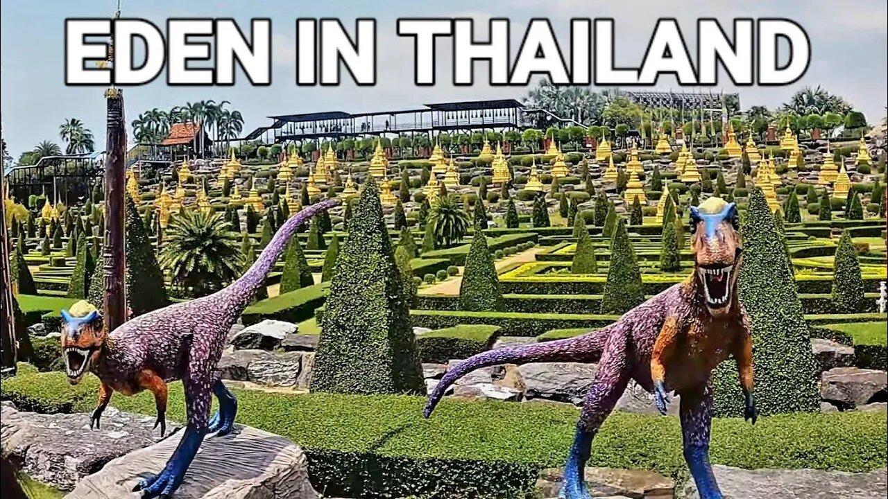 TOP TEN GARDEN IN THE WORLD. NONG NOOCH BOTANICAL GRADEN PATTAYA THAILAND #botany