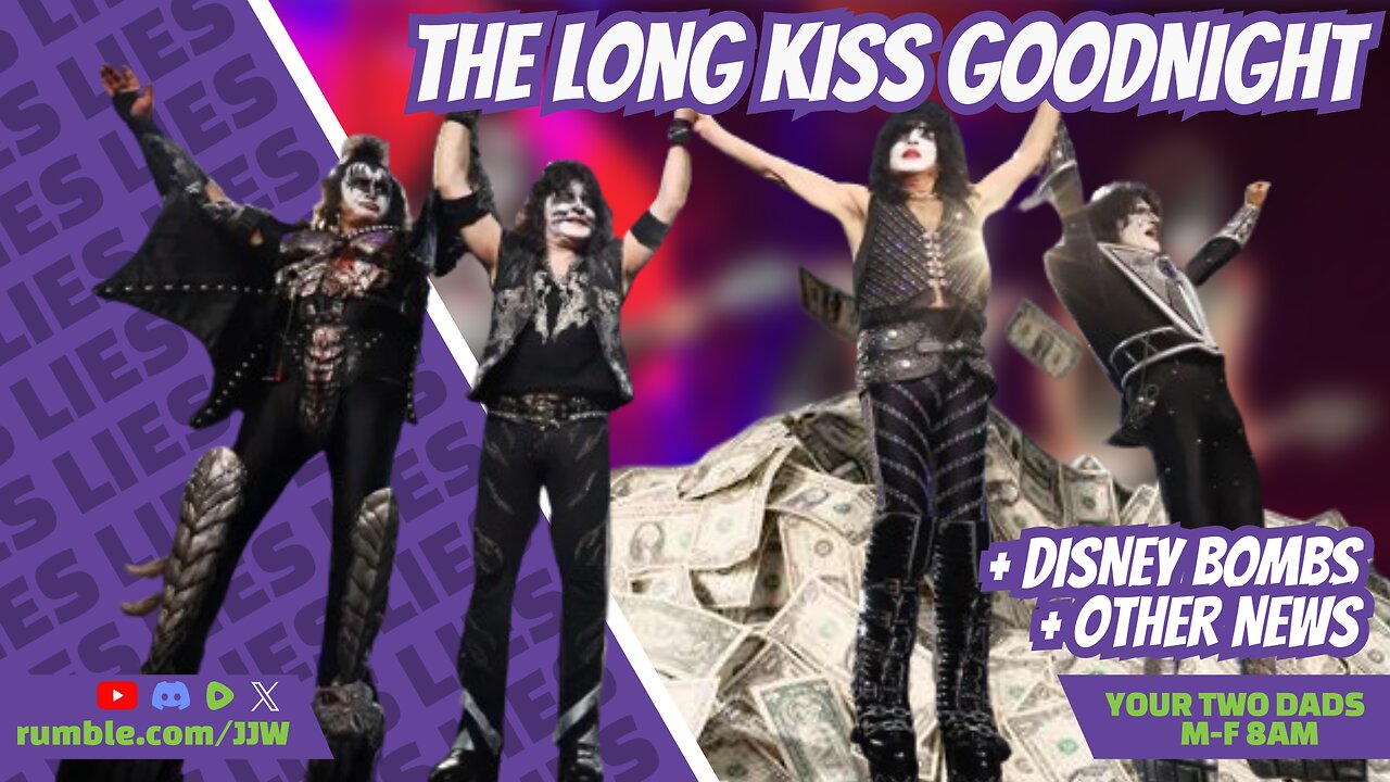 The Long KISS Goodnight | YOUR TWO DADS - Weekdays @8AM