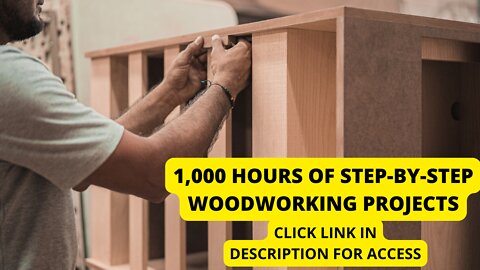 1,000 HOURS OF STEP-BY-STEP WOODWORKING PROJECTS