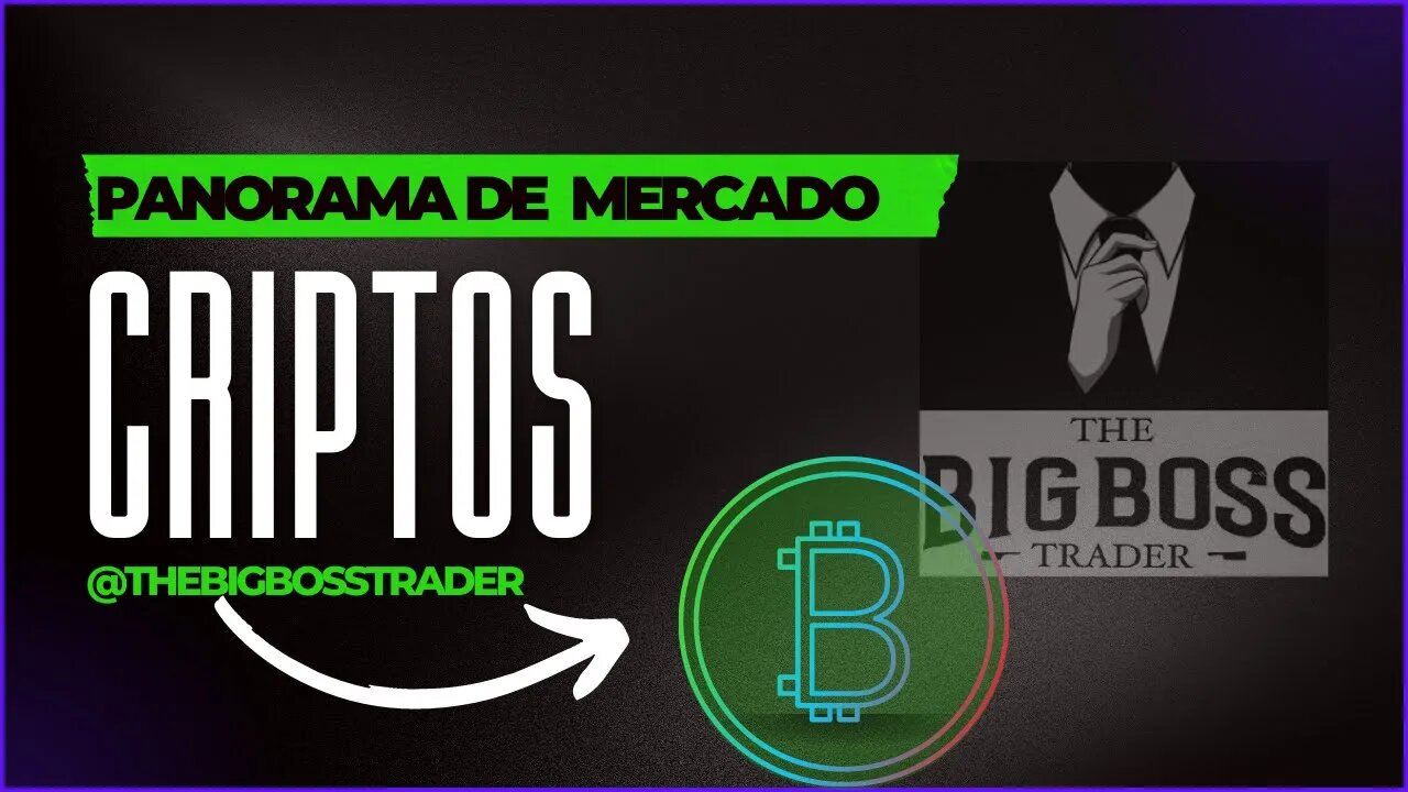 The Big Boss Trader - [B]³ - Panorama de Mercado Cripto - 25/08/2023 - #nucoin