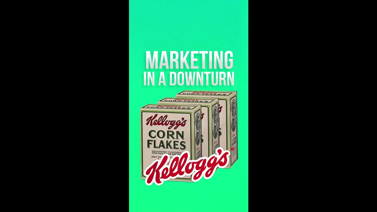 How did Kellogg’s become the largest cereal brand during the great depression?