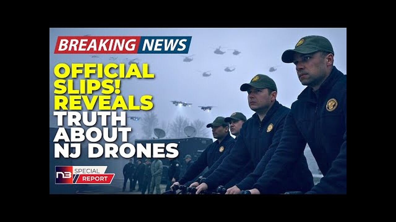 AMERICA-WIDE WARNING: Explosive Video Shows Gov Official ACCIDENTALLY Admitting Truth About NJ Drones!