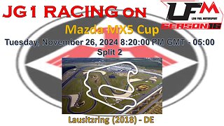 JG1 RACING on LFM - Mazda MX5 Cup - Lausitzring (2018) - DE - Split 2