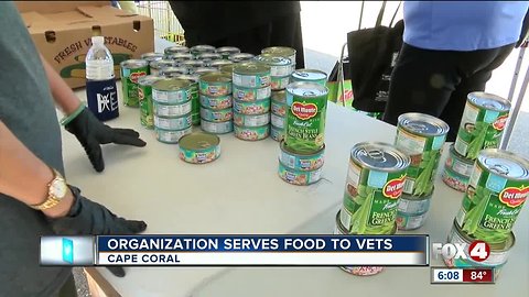 Community Cooperative, NFL player help hungry veterans in Cape Coral