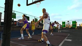 3 on 3: SHAQ, Sir Charles and Kenny vs Magic, Kareem and Worthy II