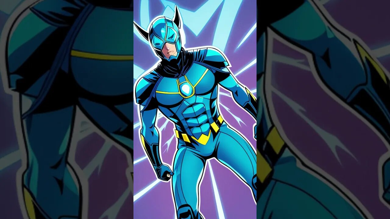 BLUE BEETLE AI CONCEPT ART☄️☄️