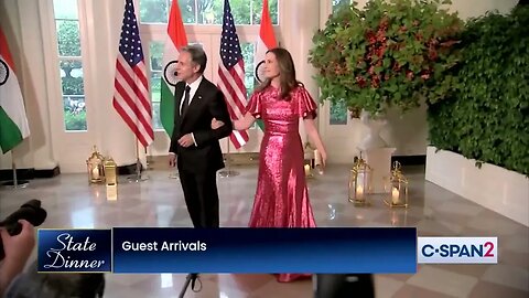 Antony Blinken Pulled Away When Asked About China At Biden State Dinner