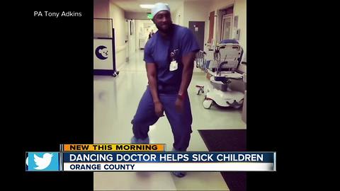 Dancing health care worker brings joy to sick children