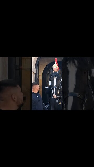 Get of the Reins Guard Shouts #horseguardsparade