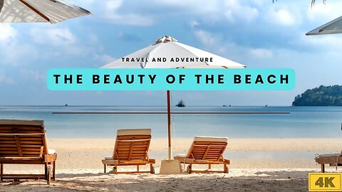 The Beauty of the Beach 4k