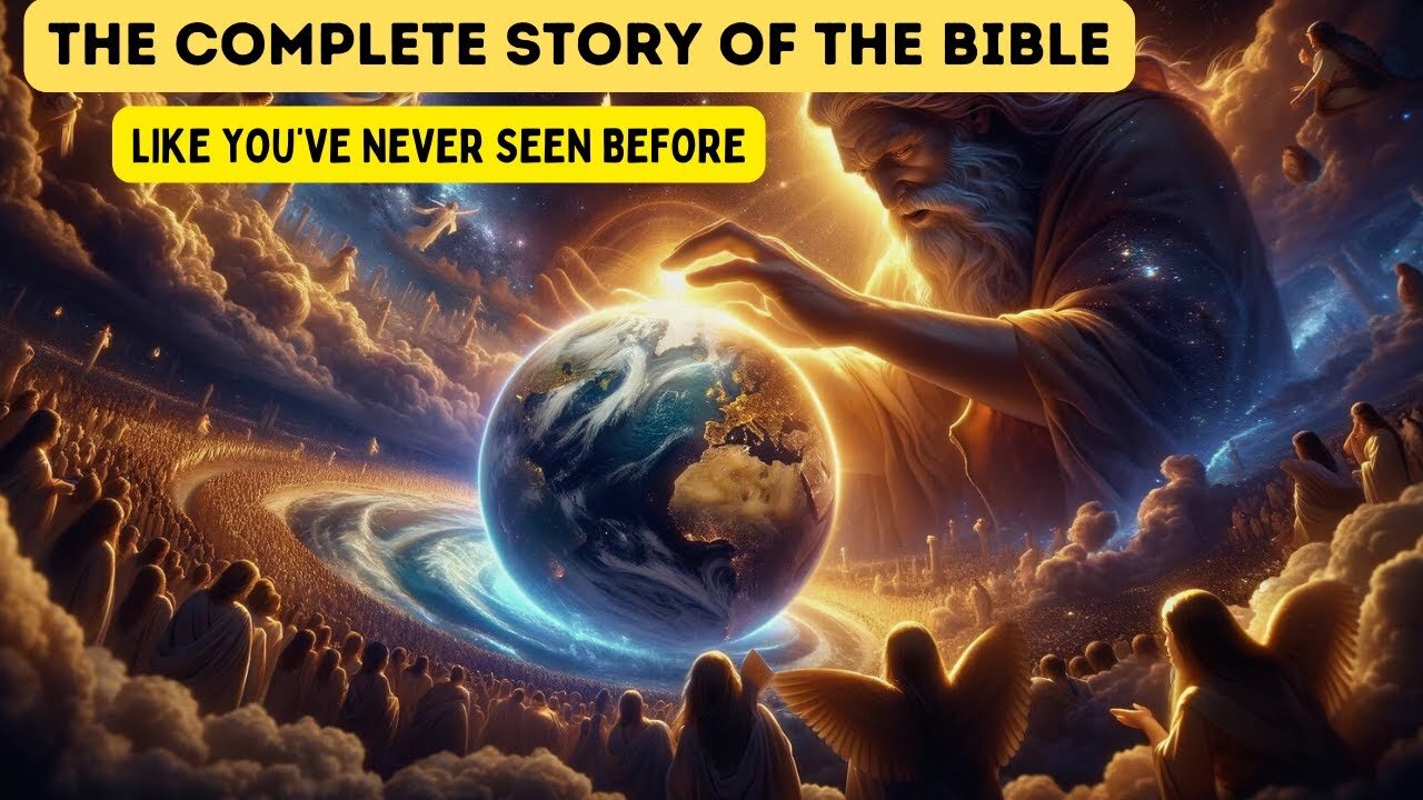 The complete story of the Bible like you ve never seen it before.