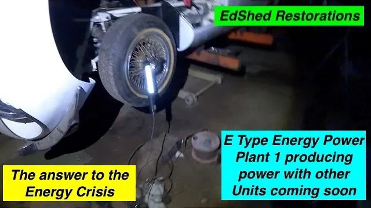 EdShed Restorations Energy Crisis Solution Recycled power E-Type Energy Part 3 Expansion Plans