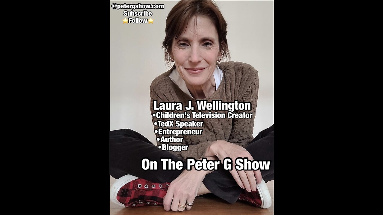 Author, Blogger Laura J. Wellington On The Peter G Show. Aug 9th, 2023. Show #219