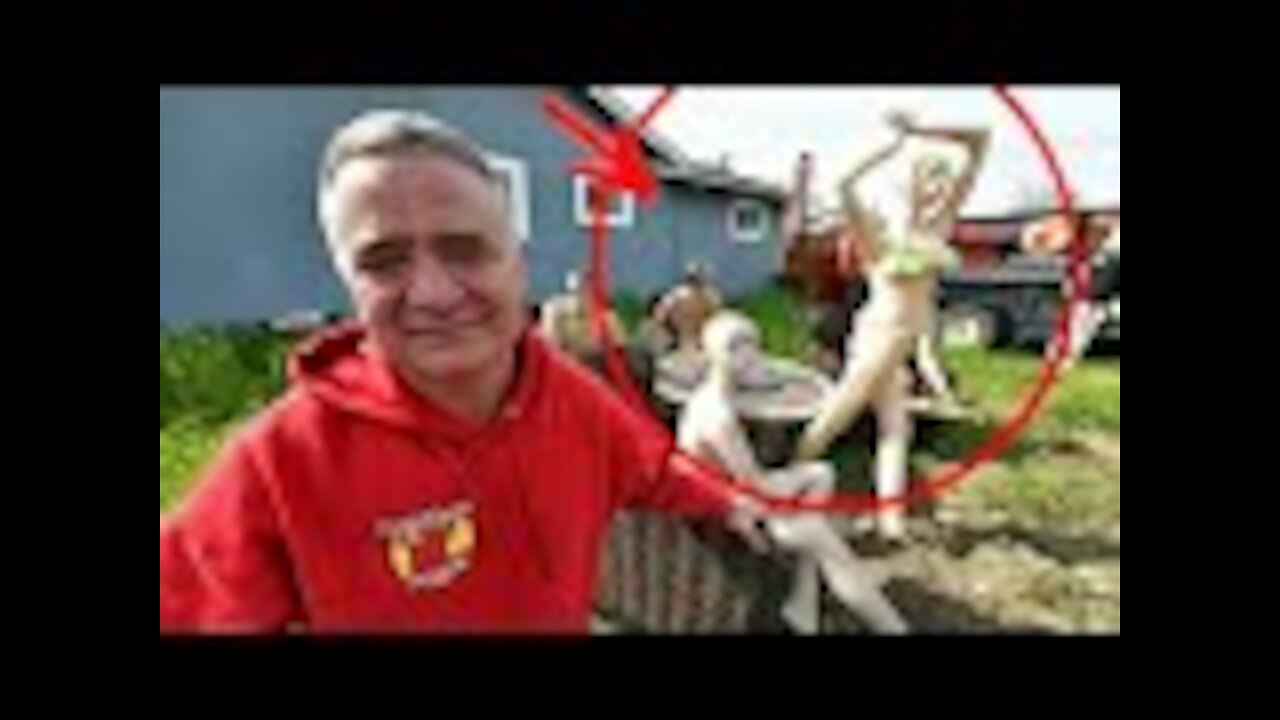 The neighbors didn't like his fence and they forced him to demolish it.. He decided to do otherwise.