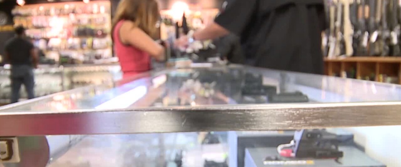 Nevada law allowing gun stores to remain open during COVID-19 outbreak