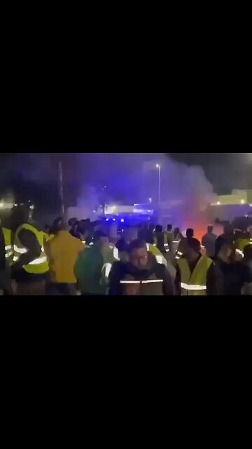 The Socialist government of Spain is now shooting their own farmers with rubber bullets