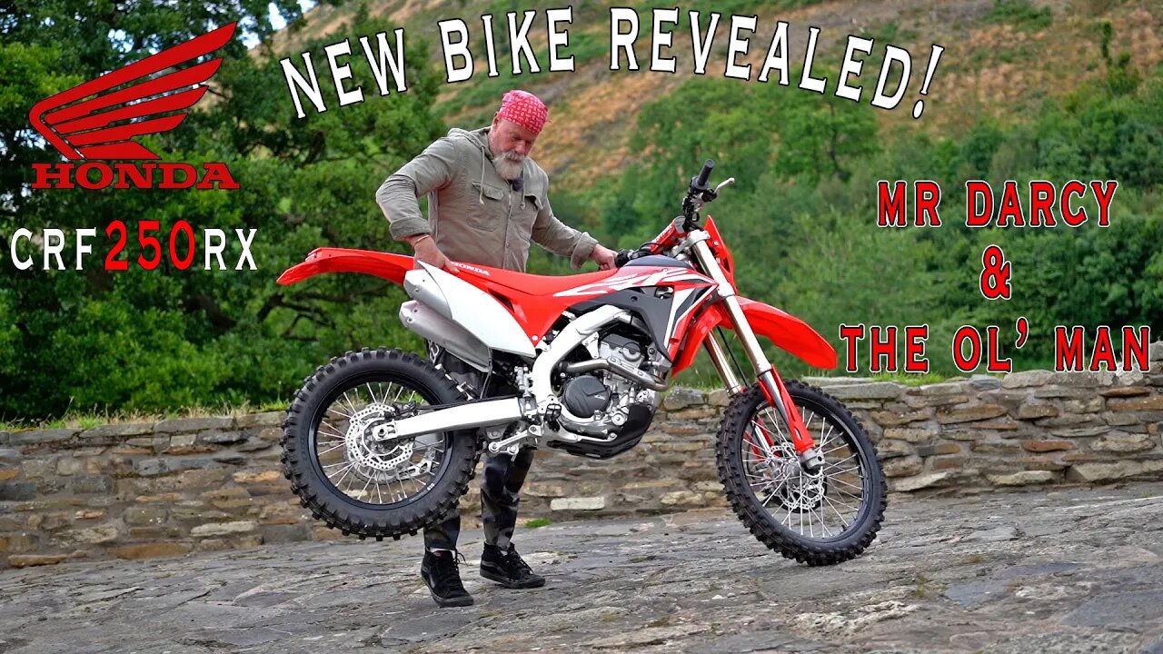 New Bike! Honda CRF250RX First Ride! Enduro Racing Motorbike First impressions trail riding in Wales