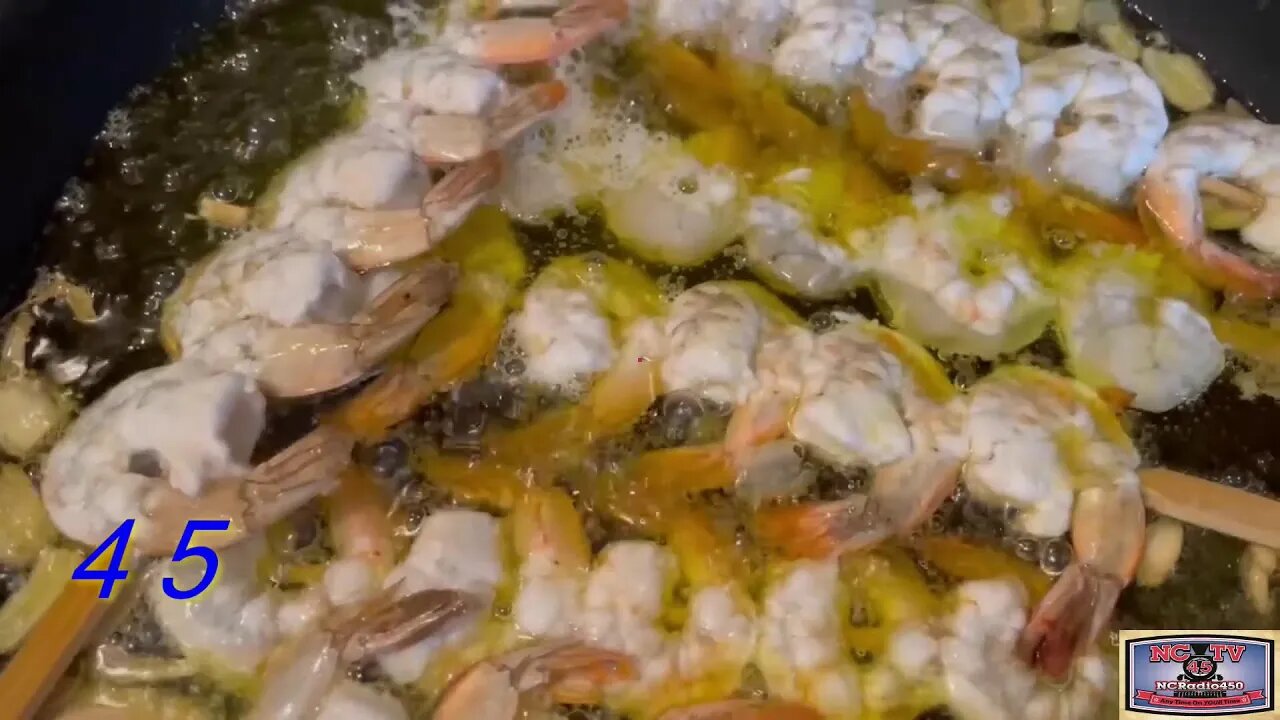 NCTV45’s Cook in the Castle Today’s Dish: ITALIAN SHRIMP SCAMPI FRESH TOMATO CAPELLINI