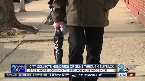 Baltimore residents hopeful; some skeptical on gun buyback program