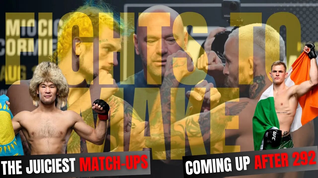 Fights To Make After UFC 292 | MMA Matchmaker