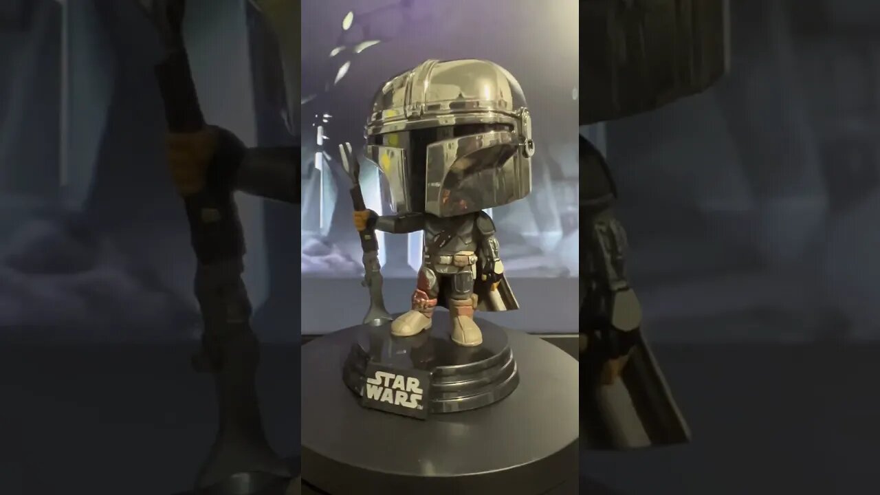 Mandalorian (Chrome) Pop