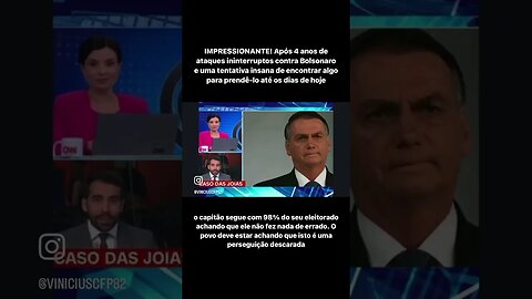 98% dos eleitores de Bolsonaro dizem que ele não cometeu crimes