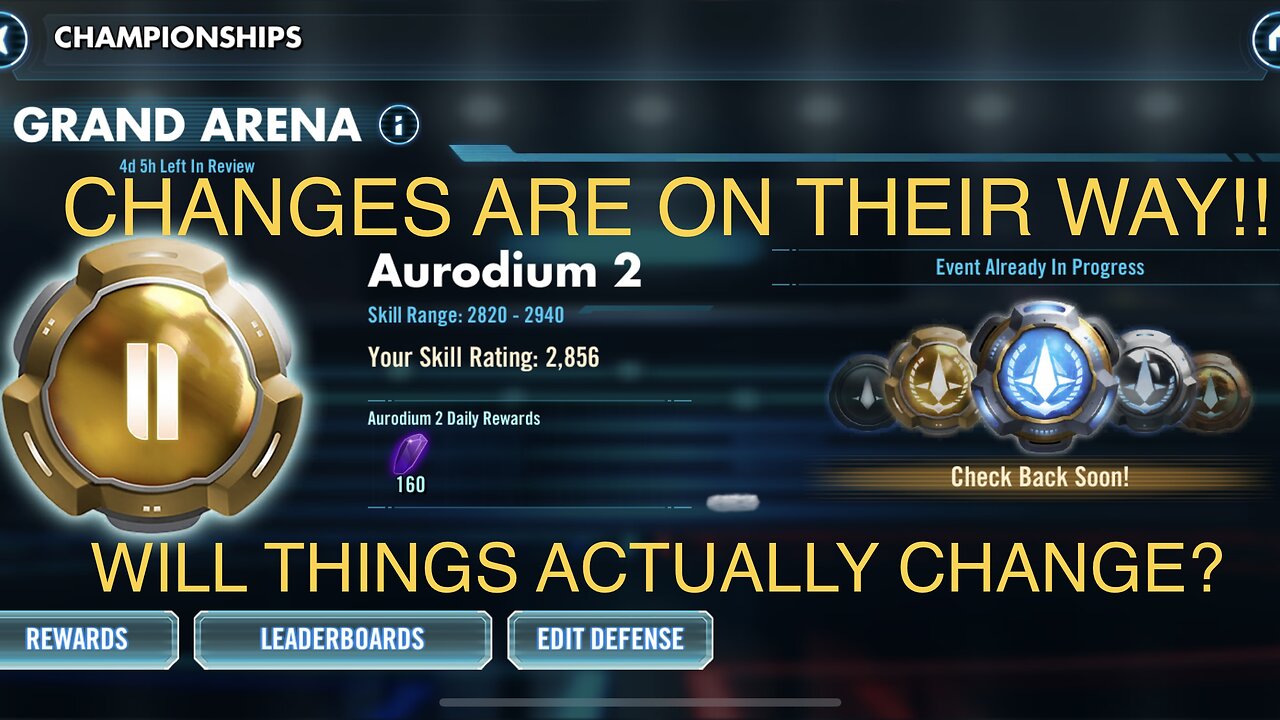 NEW Grand Arena Kyber Changes Inbound! | CG Wants MORE Players to Reach Kyber!