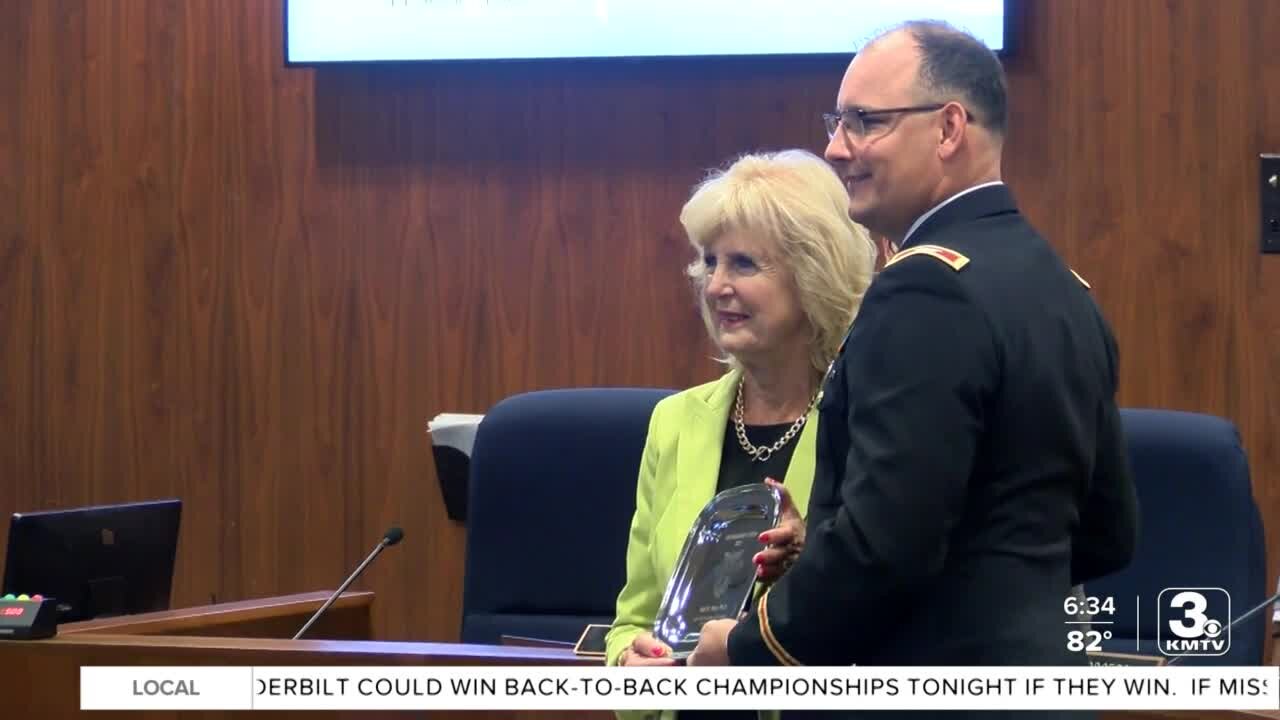 Douglas County Board gives Dr. Adi Pour retirement sendoff