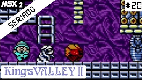 Uma fase estressante - King's Valley 2 [MSX] #20