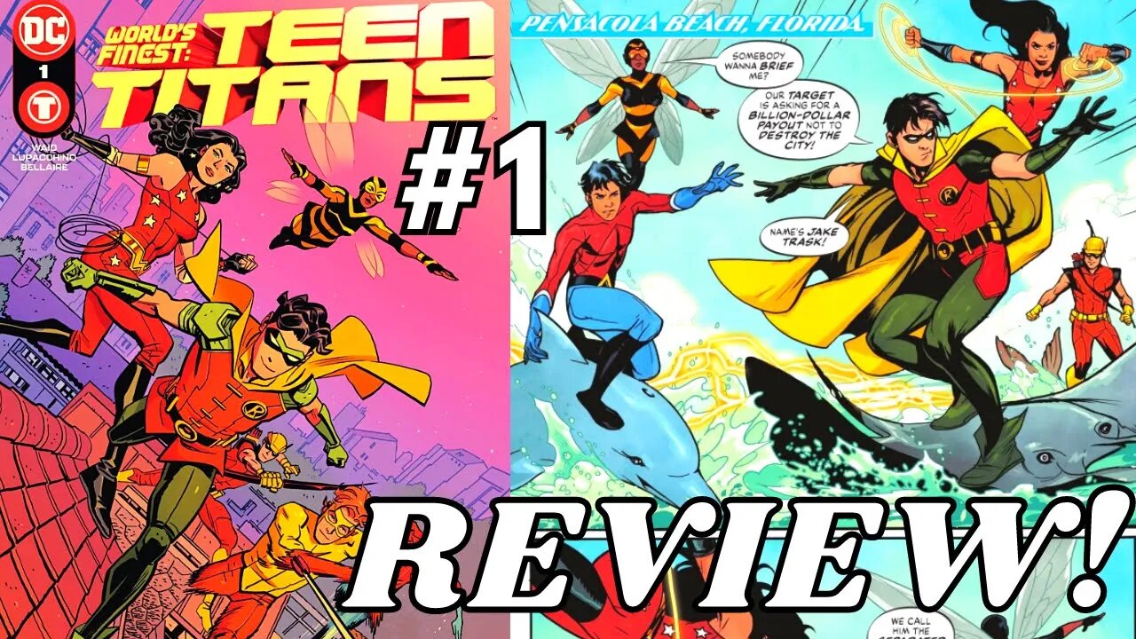 World's Finest: TEEN TITANS #1 Review | A New Take on the Original Team