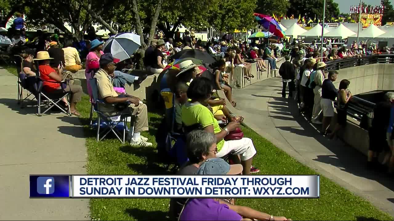 Detroit Jazz Festival on Labor Day weekend in downtown Detroit