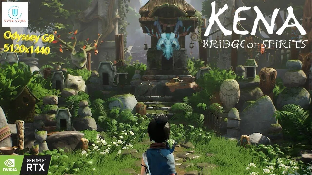 Kena: Bridge of Spirits | PC Max Settings 5120x1440 G9 32:9 | RTX 3090 | Super Ultra Wide Gameplay