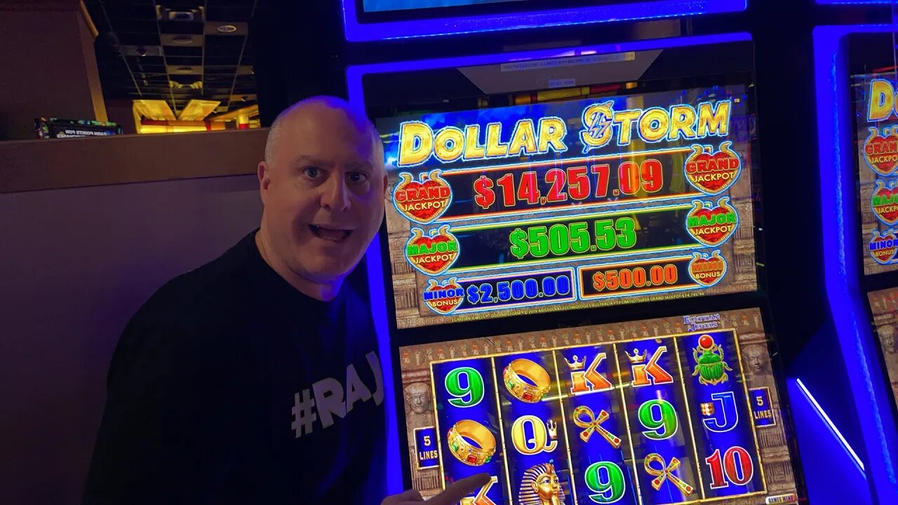 🔴 Chasing Dollar Storm Super Grand 🚀 Live High Limit Slots from Rocky Gap Casino