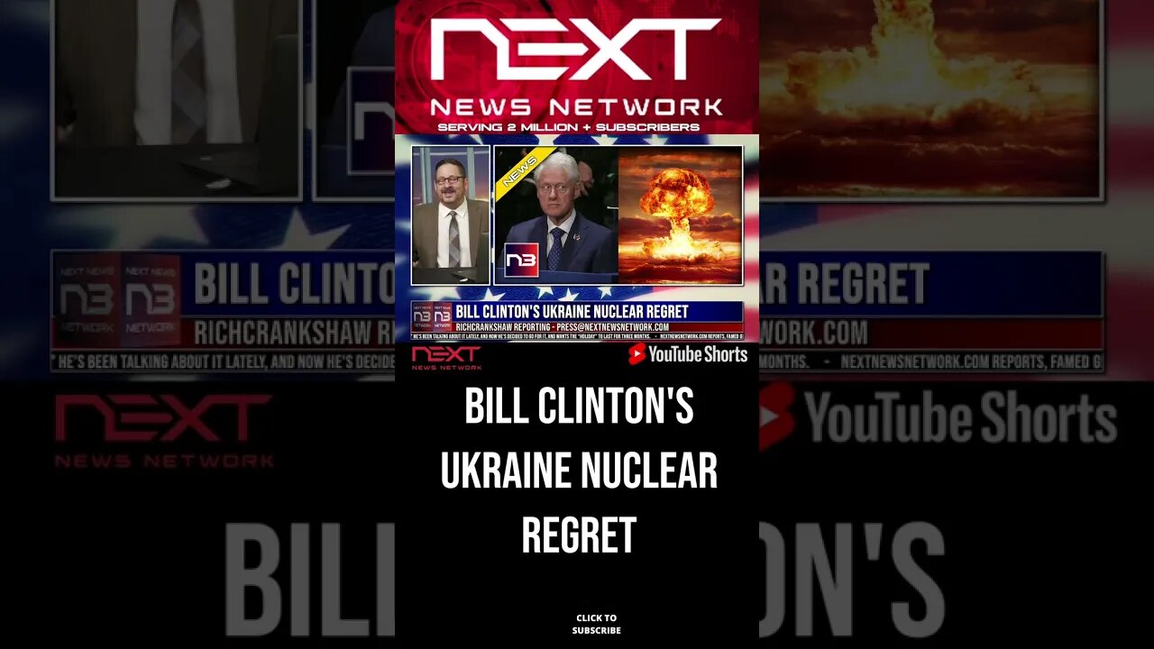 Bill Clinton's Ukraine Nuclear Regret #shorts