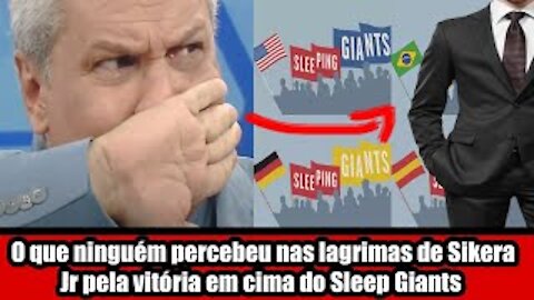 O que ninguém percebeu nas lagrimas de Sikera Junior pela vitória em cima do Sleep Giants