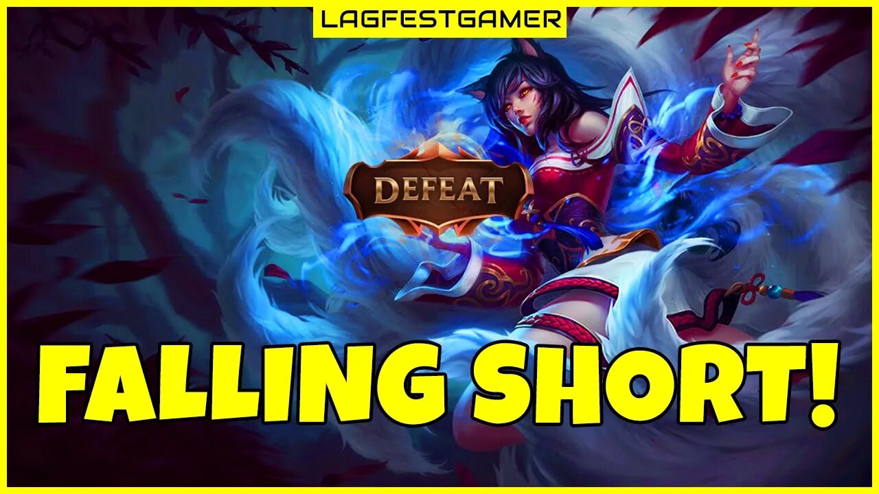 Falling Short - Ahri League of Legends ARAM Gameplay