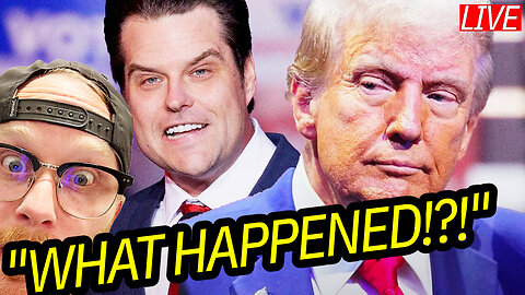 Matt Gaetz's Cameo Circus + Maria Salazar's Stock Move + Jack Smith’s Trump Cases DROPPED?! 🤔