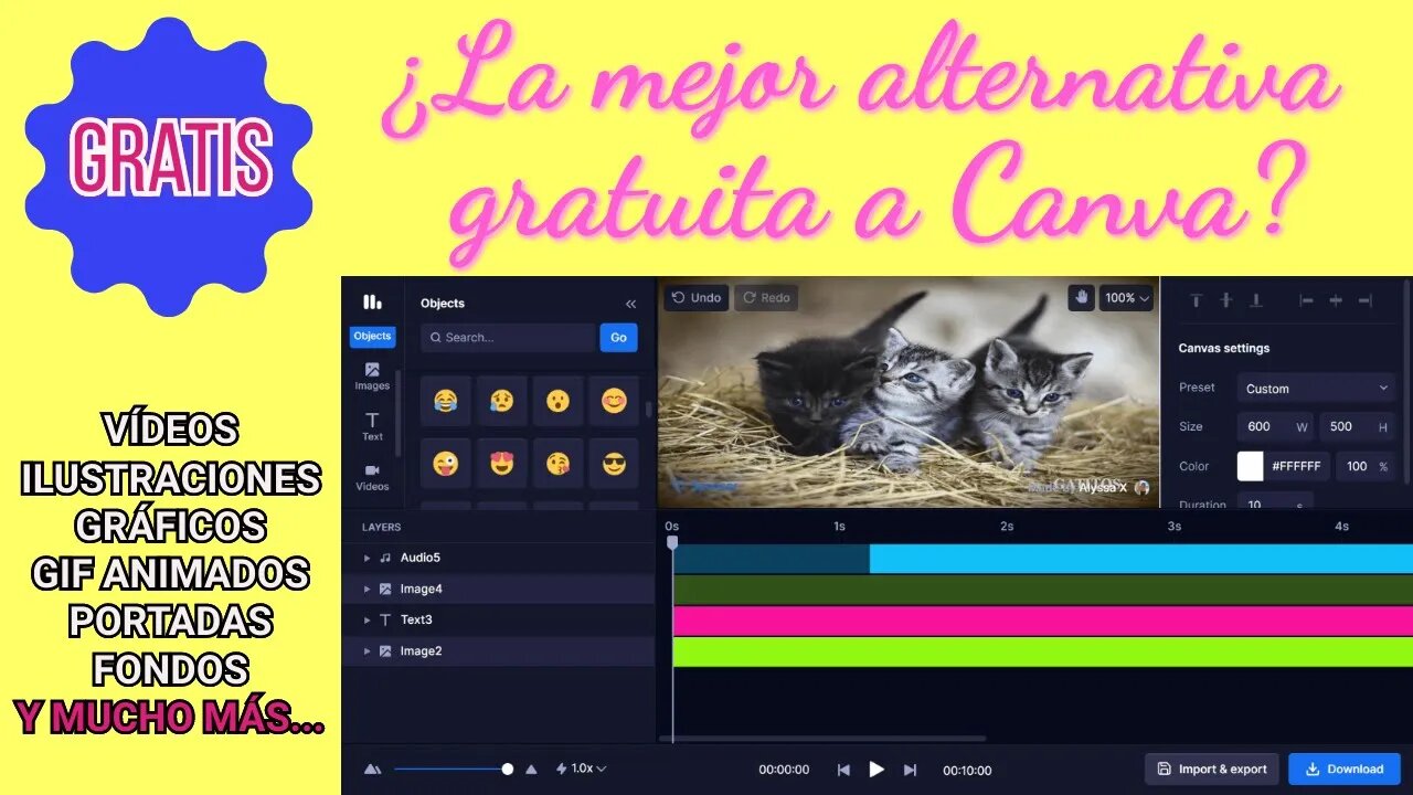 Motionity - Herramienta gratuita y en línea para crear diseños y vídeos fácilmente