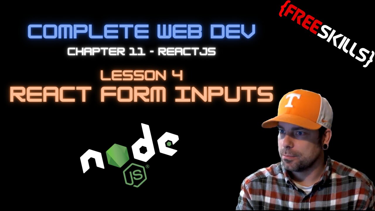 Web Dev 11 - 4 React Form Inputs