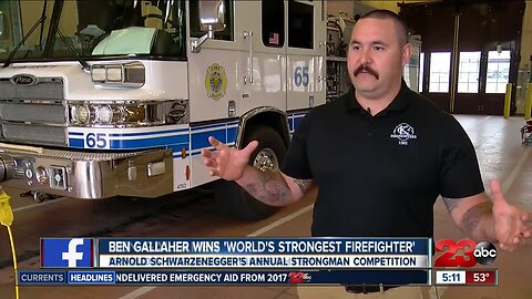 World's strongest firefighters