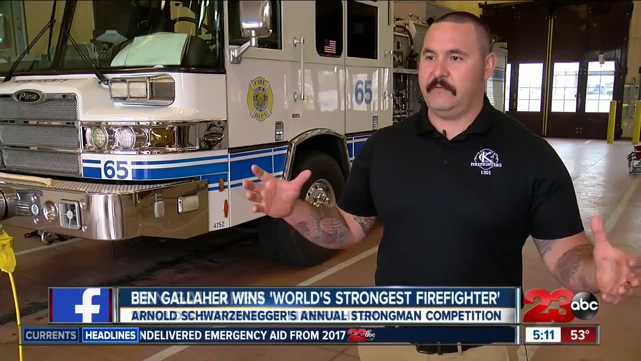 World's strongest firefighters