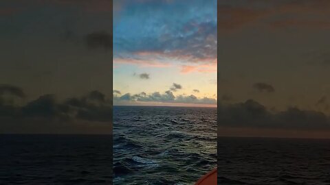 Ocean sunset, Alaskan Cruise 🛳 Absolutely amazing sunset