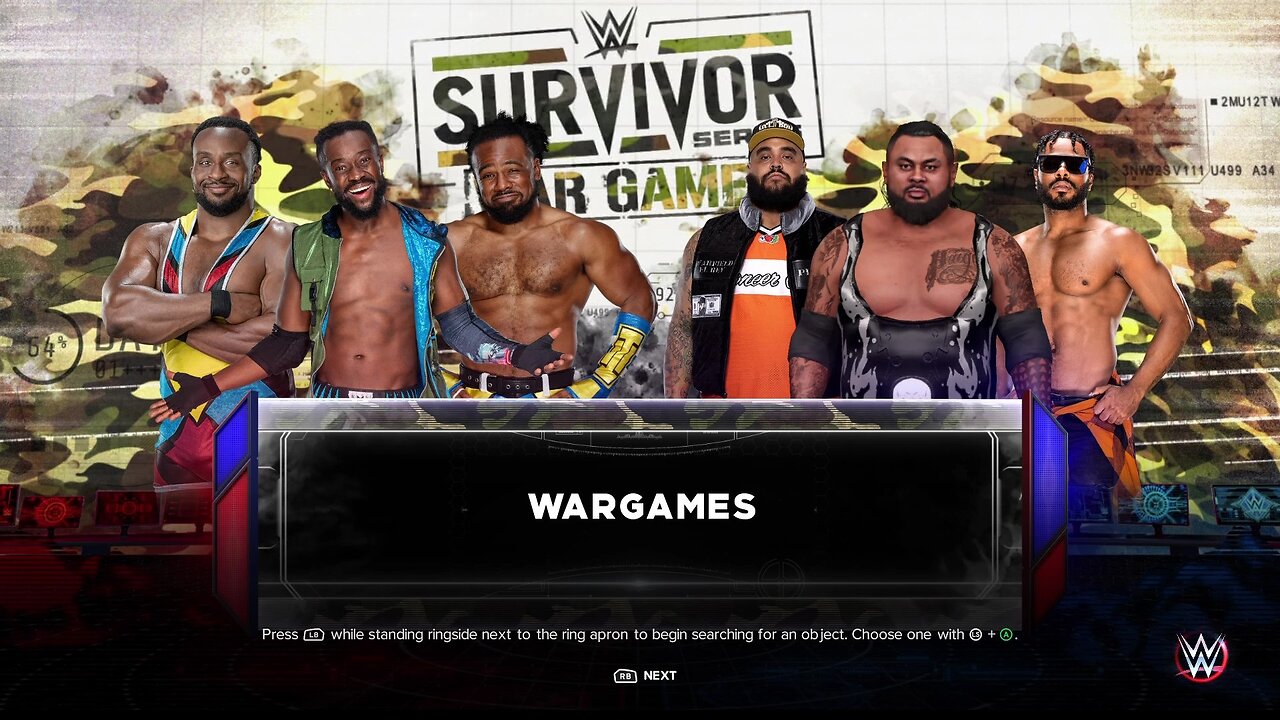 WWE 2k23 3vs3Wargames New Day vs Brandon Reed & Hit Row