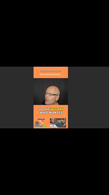 Will She Admit She Was Wrong?