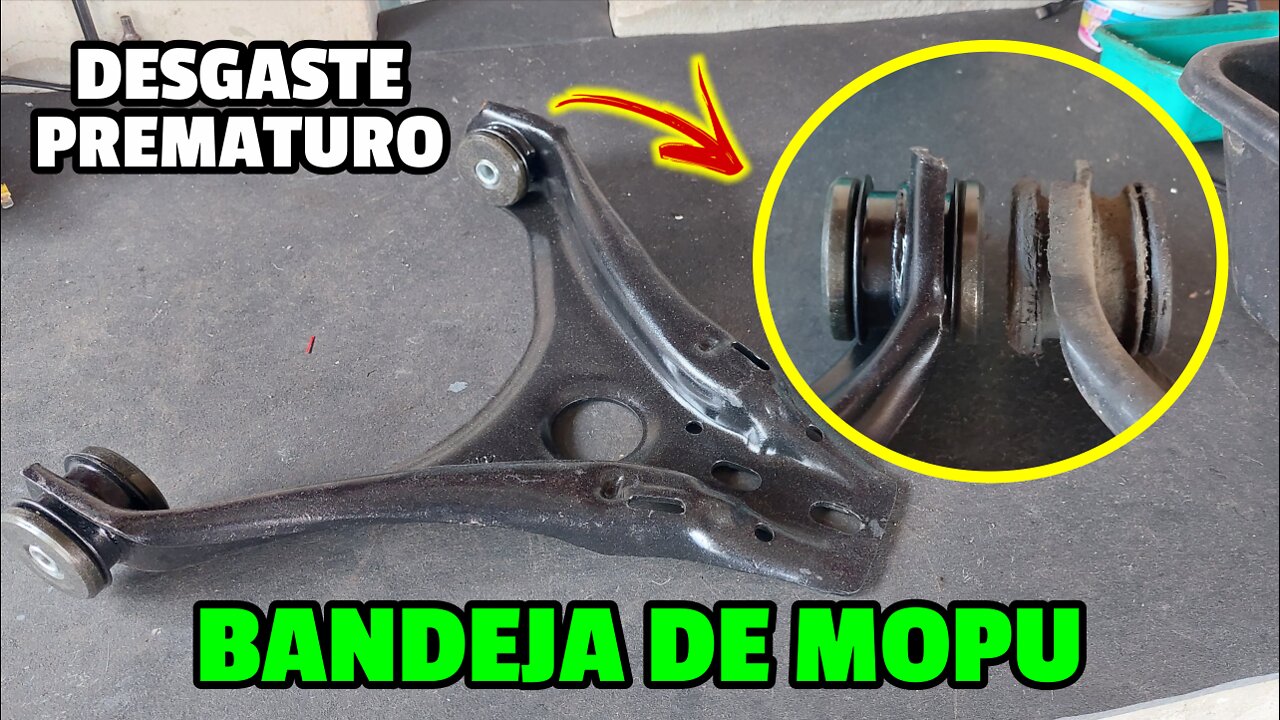 BANDEJA COM BUCHAS EM MOPU NA PARATI 1.9 TURBO